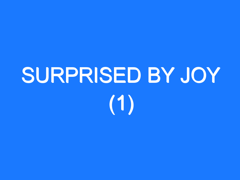 SURPRISED BY JOY (1)