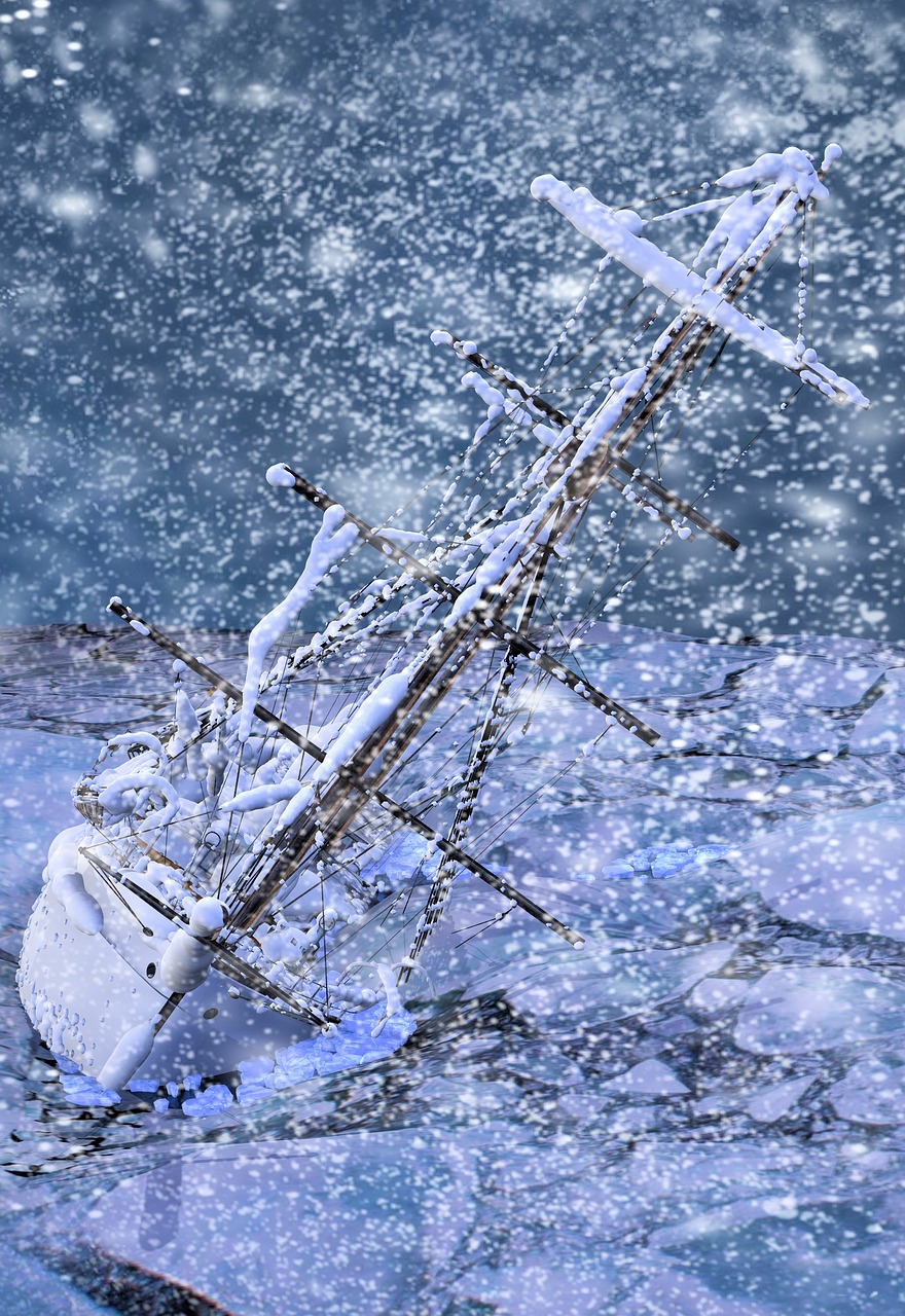 Blizzard Ship Capsize Havarie Sink  - Noupload / Pixabay