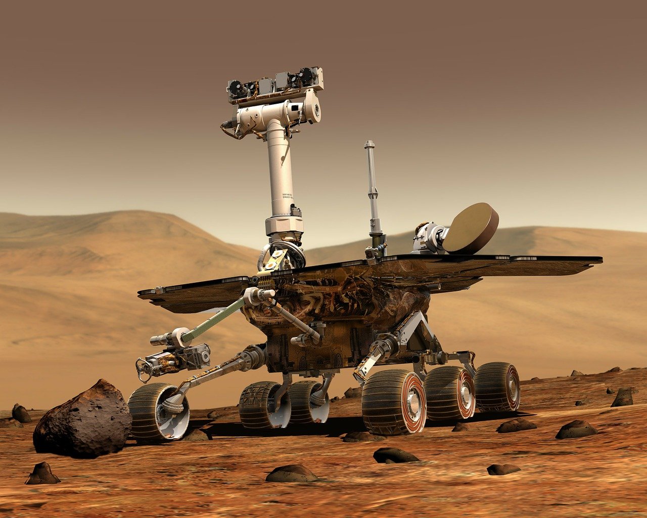 Mars Mars Rover Space Travel Rover  - WikiImages / Pixabay