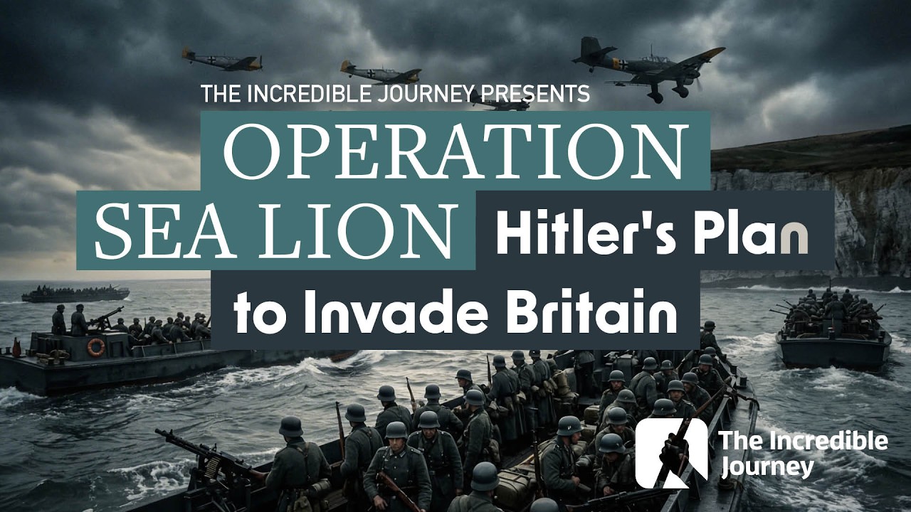 Hitler’s Invasion of Britain vs Churchill’s Legendary Defiance: Operation Sea Lion